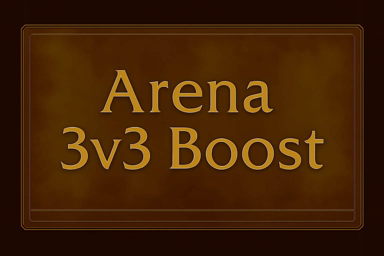 Arena 3v3 Boost - Professional gaming boost service