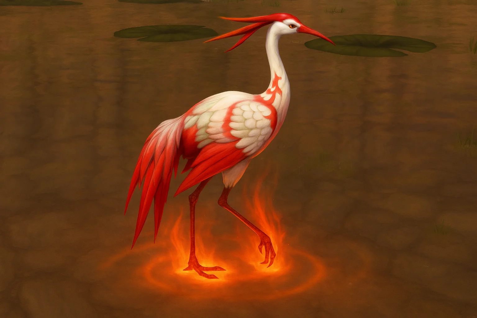 Celestial Riding Crane - Professional gaming boost service