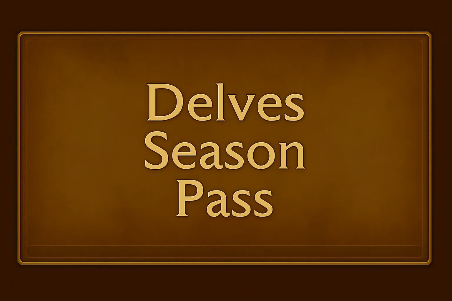 Delves Season Pass - Professional gaming boost service