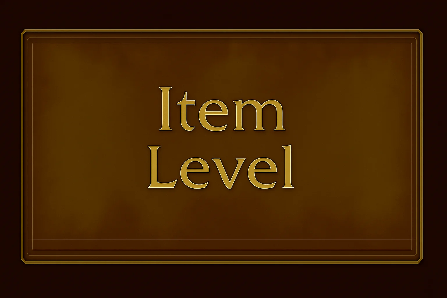 Fellowship Item Level - Professional gaming boost service