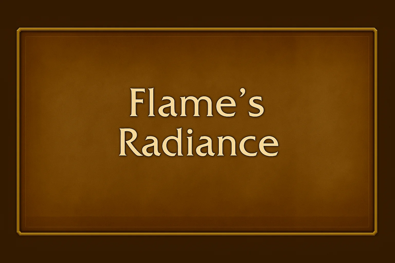 Flame’s Radiance Renown Boost - Professional gaming boost service