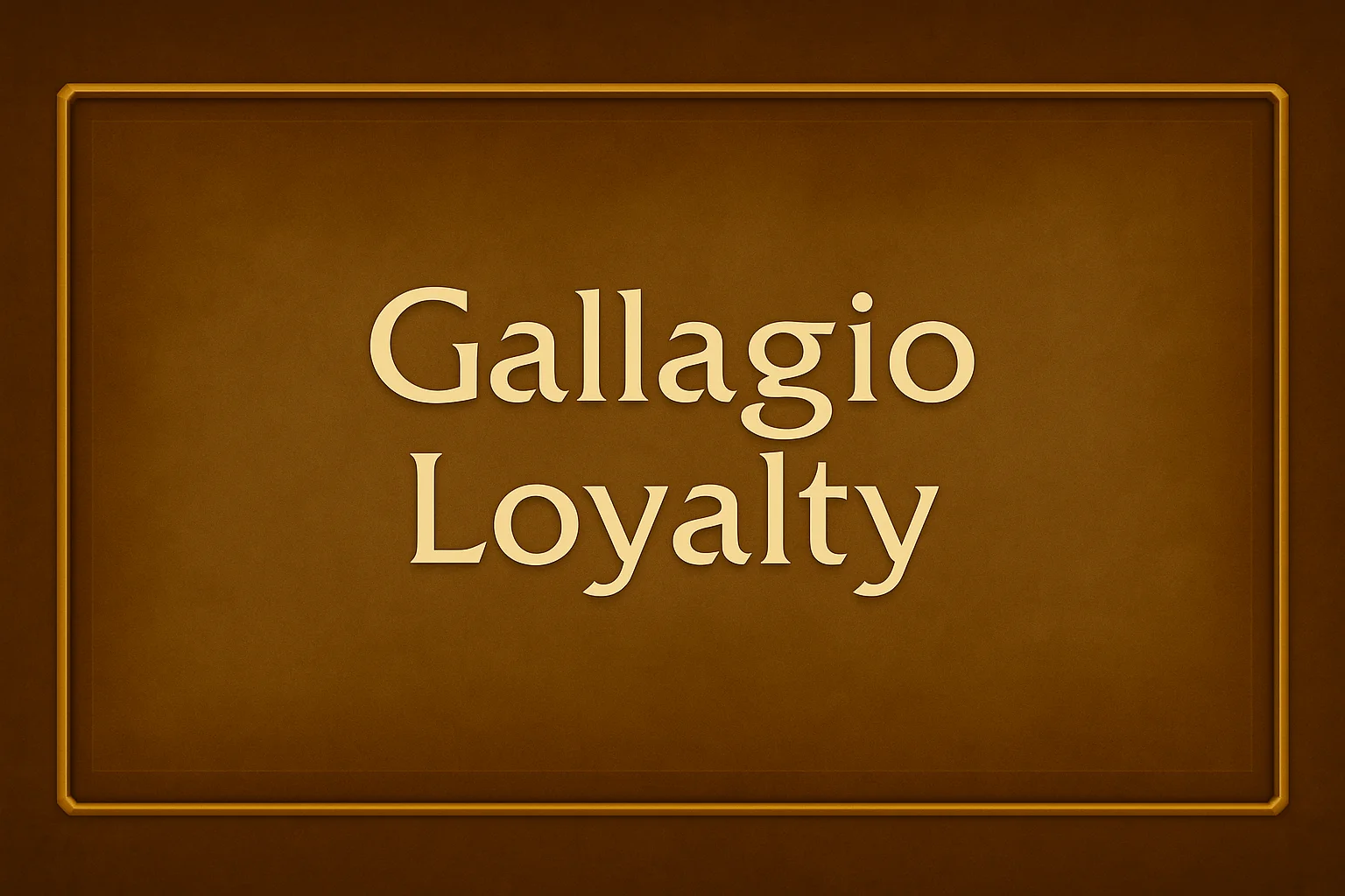 Gallagio Loyalty Rewards Club Renown - Professional gaming boost service
