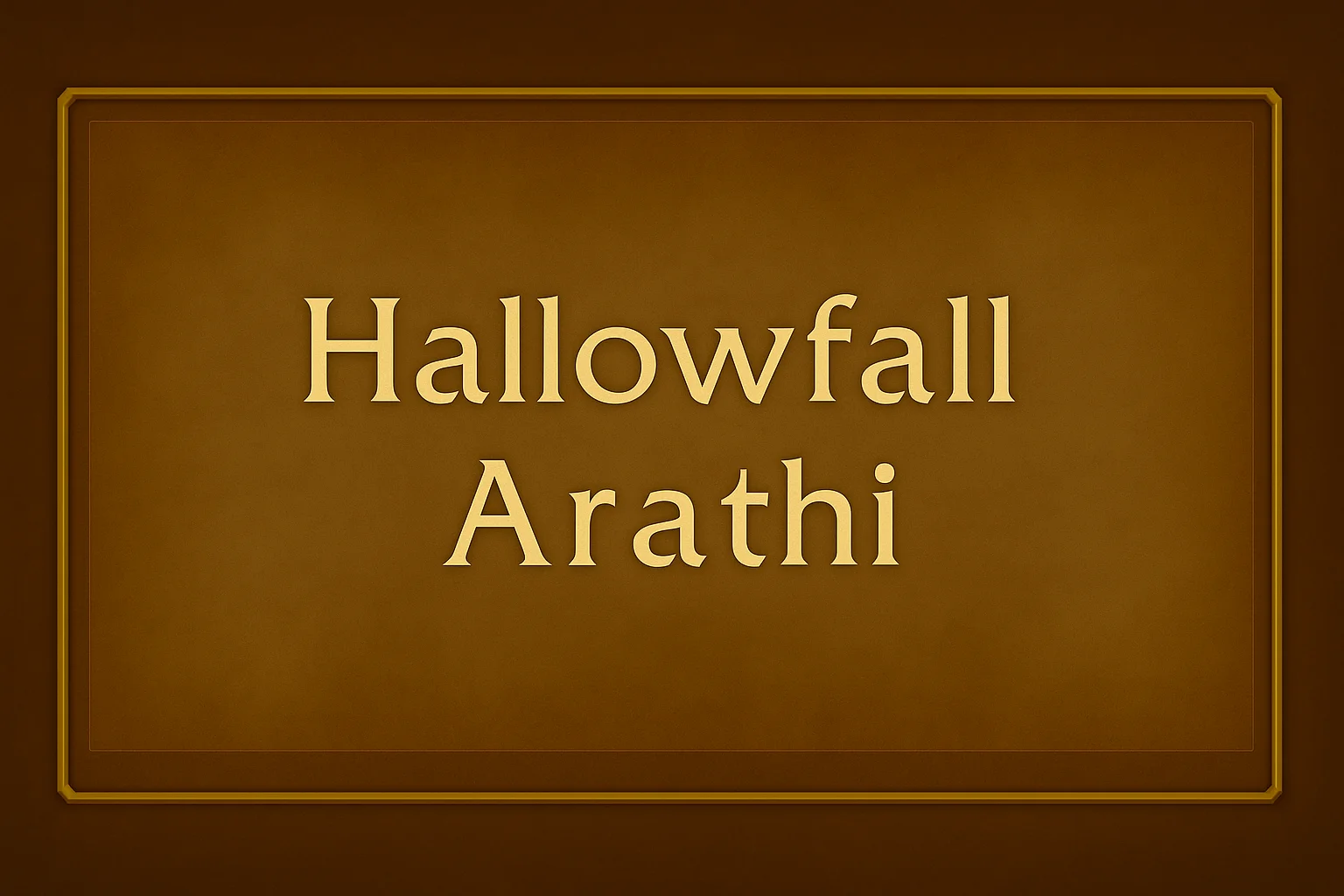 Hallowfall Arathi Renown Boost - Professional gaming boost service