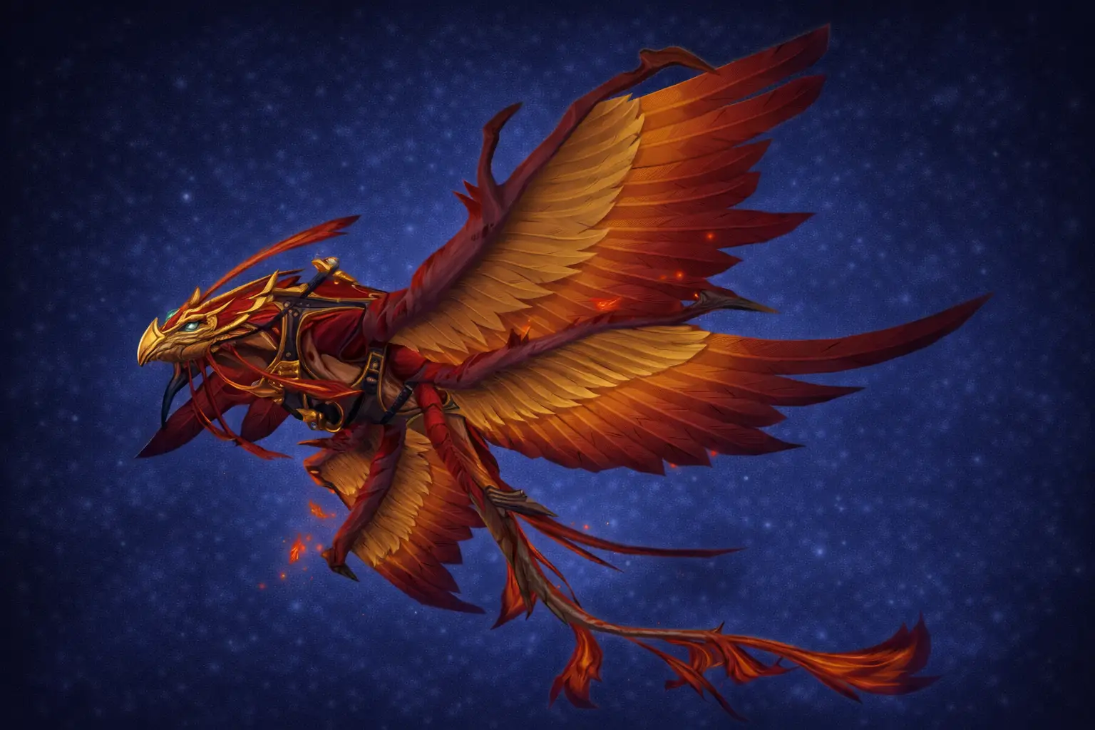 Fiery Dragonhawk - Professional gaming boost service