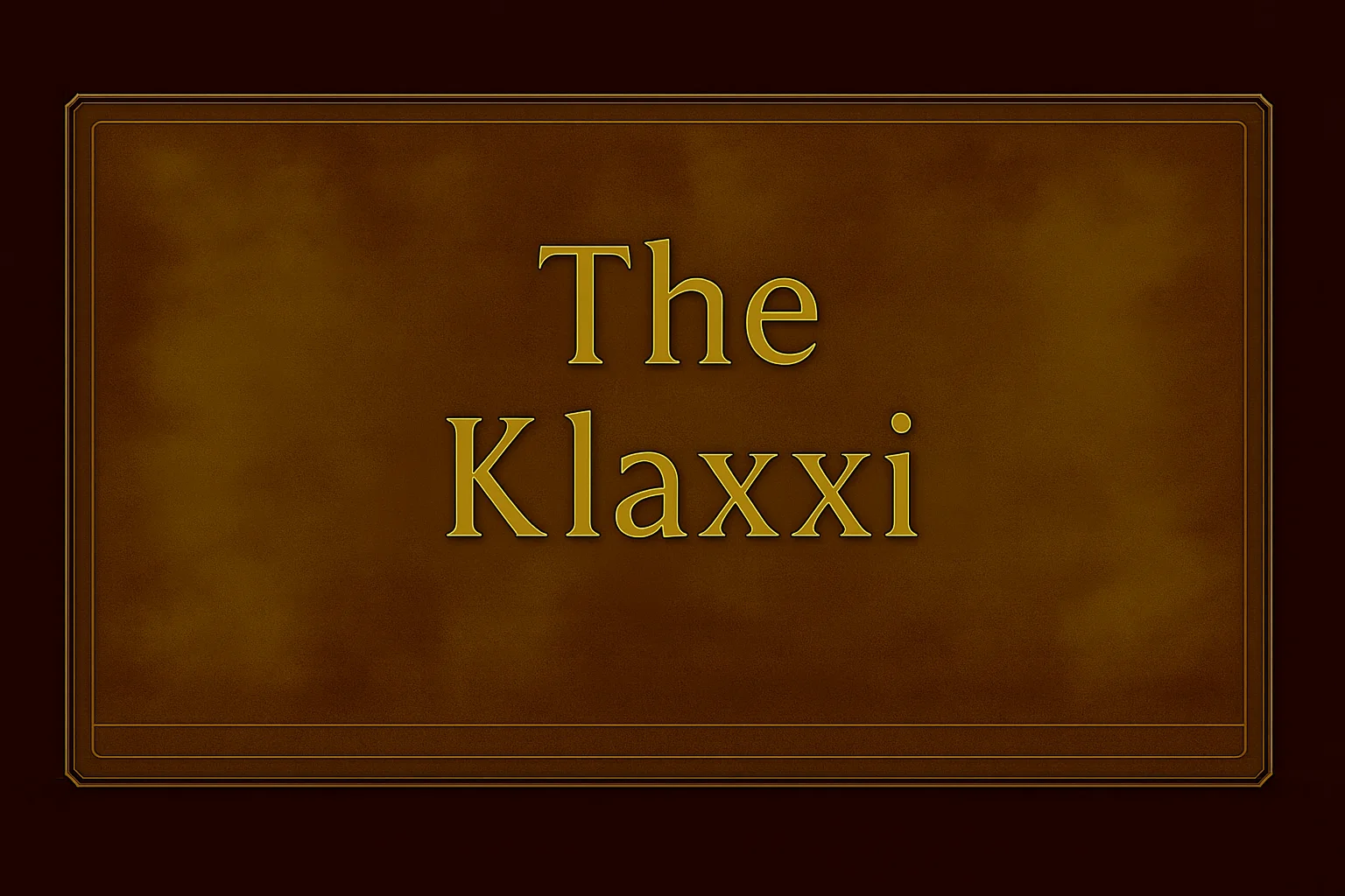 The Klaxxi - Professional gaming boost service