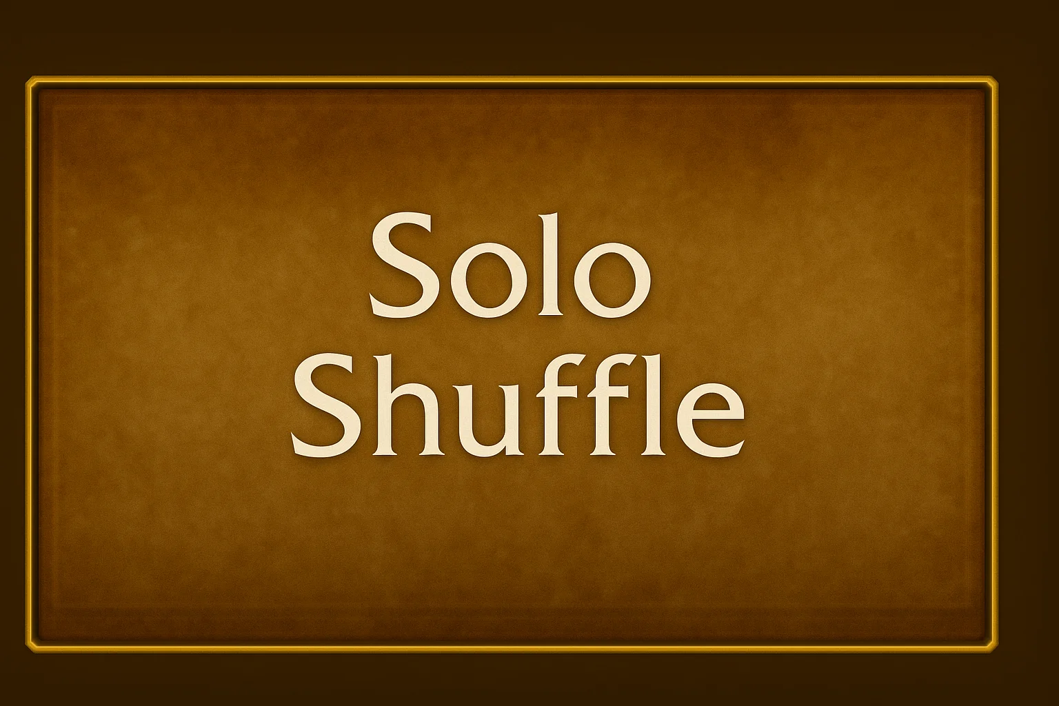 WoW Solo Shuffle Boost - Professional gaming boost service