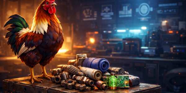 Scrappy the Rooster - Professional gaming boost service